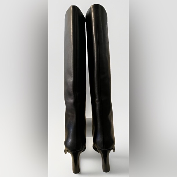 Massimo Dutti Women’s Leather Boots 1003/650 Black Size 37 EU / 6 US - Picture 4 of 6